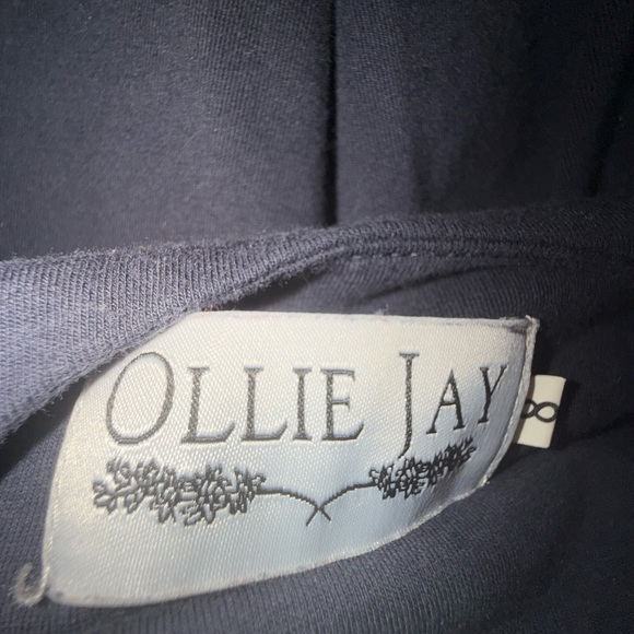 Elegant Navy Kids Dress - Picture 4 of 4